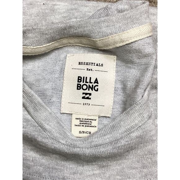 New. BILLABONG gray long sleeve tee shirt. Retails $58 - Picture 6 of 6